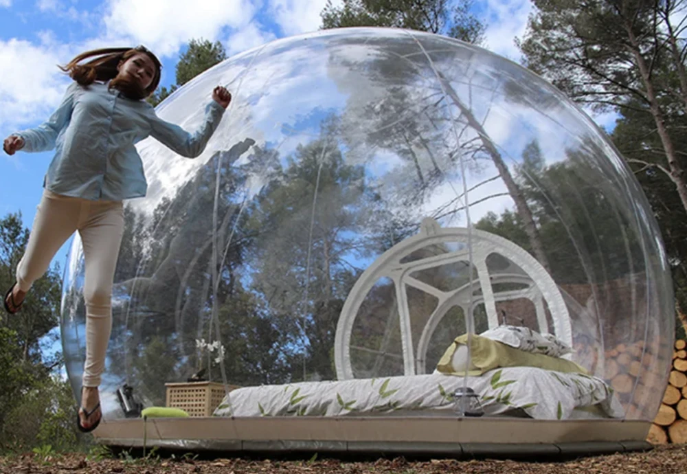 under the stars bubble tent