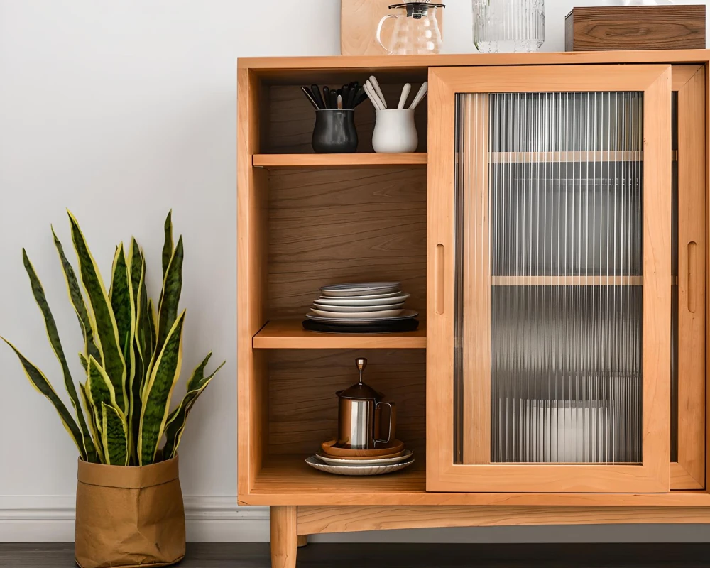 modern wood sideboard