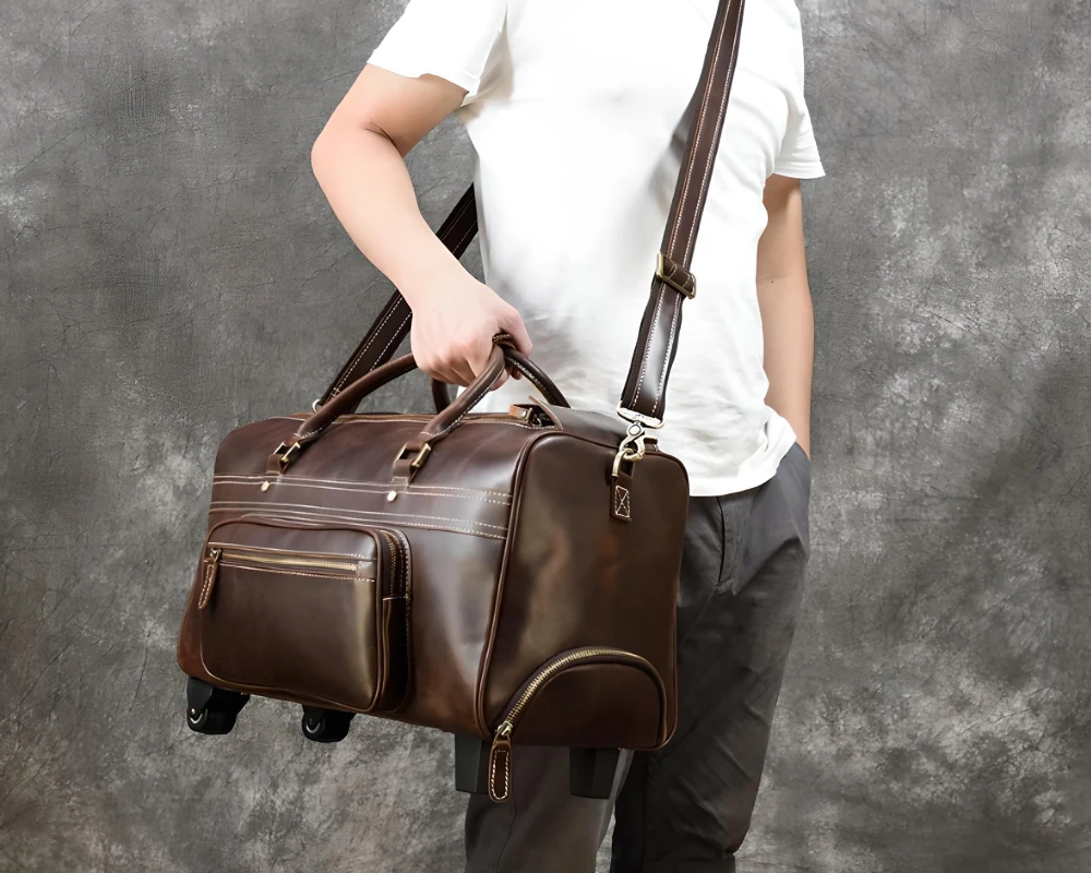 travel luggage trolley bag